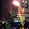 夜空を焦がす「大一文字」　池田がんがら火祭り2011　