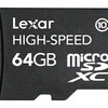 TDKやLexar microSDHC/SDXCカード 32GB/64GBが特価