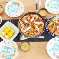 おーくん5歳 誕生日パーティー振り返り ご飯編 おーくんが好きなもの尽くしです りんごの時間