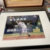 直筆サイン入り生写真　金本知憲　2006年阪神、額入り　福留孝介、2005年中日　川崎宗則、ソフトバンク　六切りサイズ　トラフェスフードタオル