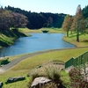 あすみが丘水辺の郷公園の噴水池（千葉県千葉）