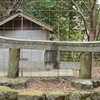 三諸神社の古鳥居　福岡県京都郡みやこ町犀川大村