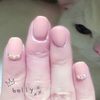 nail＊シンプルに可愛くチビパール