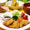♪ひと口ヒレかつ＆かぼちゃときゅうりのサラダ♪