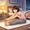 【明日の私を心地よく迎えるために。夜10分のストレッチがもたらす「心のゆとり」】