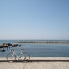 海沿いポタリングは気持ちが良い