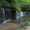 白糸の滝（長野県軽井沢町）～つくば市とその周辺の風景写真案内（５０９）