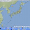 平成２９年０７月１３日０４時５６分頃発生　日本海西部　深さ約５９０km　の大深度地震；　備忘