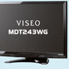 液晶モニタ 三菱電機 VISEO MDT243WG 解像度変更