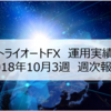 【週次報告】2018年10月３週目のトライオートFXのリアルな実績公開！今週は約3.2万円の利益でした！