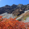 涸沢の紅葉～奥穂高岳・ジャンダルム・西穂高岳縦走①