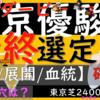 東京優駿日本ダービー2023【最終選定】枠から、血統から浮かび上がる軸と穴は、この馬だ！！能力パラメーター・調教・枠から・AI・血統・配信者の考えから集約した選定　