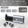 エラート Apollo7 Bluetooth接続 ワイヤレスイヤホン 防水 Grey AEAP07SG00で脱ケーブル