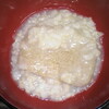 玄米餅in玄米粥