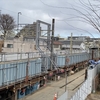 【京王線高架化観察】千歳烏山-芦花公園-上北沢 工事の様子 (2022年2月)