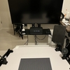 作業机を折り畳み式昇降デスクに絞る