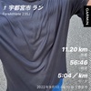 朝ラン11.2km〜9月1日〜