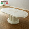 イタリア製プリンセススタイルのアンティークローテーブル！おしゃれな白家具でお部屋をエレガントに彩ろう♪
