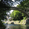 万人風呂と遊園橋、遊園道