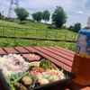 晴れの日はお外ランチ「八右衛門」