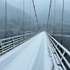 雪ではどうしようもありませんでした。
