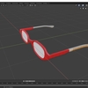 Blender 2.8でモデリングする その１２（レンズ部分の着色）