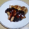 鳥モモのチキンステーキ　ジンジャソース　より。