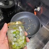 青いにんにく辣油