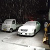 屋根の雪は下ろして運転を！