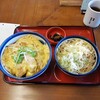 仙台　蕎麦處家福　ミニカツ丼セット