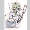 東風谷早苗さんは短髪で描きたいのですが。