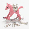 木馬を模したピンクの可愛いクリップホルダー『ROCKING HORSE CLIP HOLDER　（ロッキング ホース クリップ ホルダー）』再入荷致しました。ペーパーウェイトとしてもお使い頂けます。