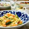 ☆アスパラとえびのスパゲティ＆なすのミートソースグラタン☆