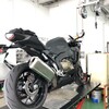 CBR10000RR 初回無料点検に行った。