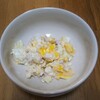卵サラダをゆでないでつくってみた