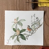 十二月の俳画