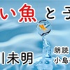 🍒YouTube更新しました♬   ３７３本目　小川未明『赤い魚と子供』〜小川未明の誕生日に寄せて☆。.:＊・゜☆。.:＊・゜  