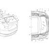 マツダが「クォーターピラーにダクトを採用した車体構造」に関する特許を海外で出願。
