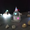 年の瀬の独り庵治石