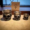 代官山　バーデンオブプルーフ スカル ショットグラス BurdenOfProof SKULL SHOT GLASS 日本酒　お猪口　盃　酒器　ギフト