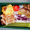 今日の弁当　大好きな茄子入ってます。
