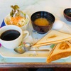 宿毛市　茶珈のモーニング（ホットサンド）