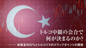 トルコ中銀の会合で何が決まるのか？  政策金利37%とトルコリラのスワップポイントの関係 2026年10月21日