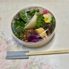 🚩外食日記(1019)    宮崎ランチ   「そはかのハレの日ごはん」③より、【春のおよろこび野菜たっぷりちらし寿司弁当】‼️
