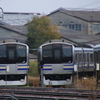 長野総合車両センター廃車置場周辺（10/28）