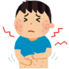 突然の原因不明の湿疹
