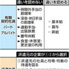  同一労働・賃金の指針案　基本給の差　是正は限定的 - 東京新聞(2018年11月5日)