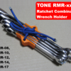TONEの切替式ラチェットめがねレンチをまとめるホルダーを作成
