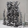 今日は降ったよ～(^^)  雪～