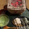 eX cafe(イクスカフェ) 京都嵐山本店🍡 ほくほく、お団子セット/天龍寺パフェセット